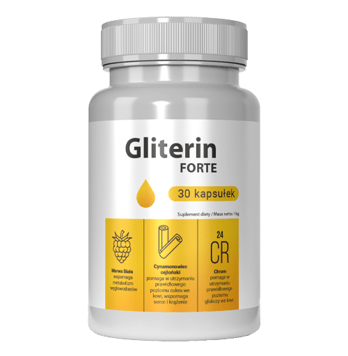 Gliterin Forte - Wahania poziomu cukru - 30 kapsułek