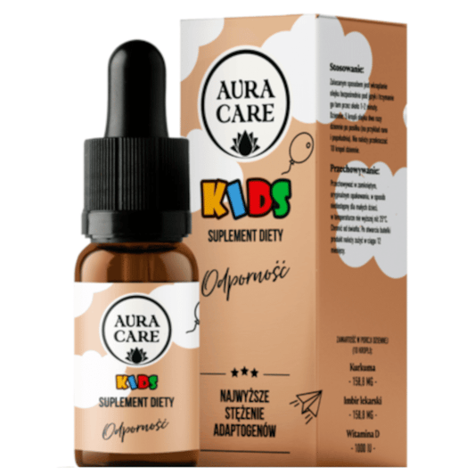 Odporność AURA CARE - Naturalne wsparcie odporności - 10ml, około 300 kropli