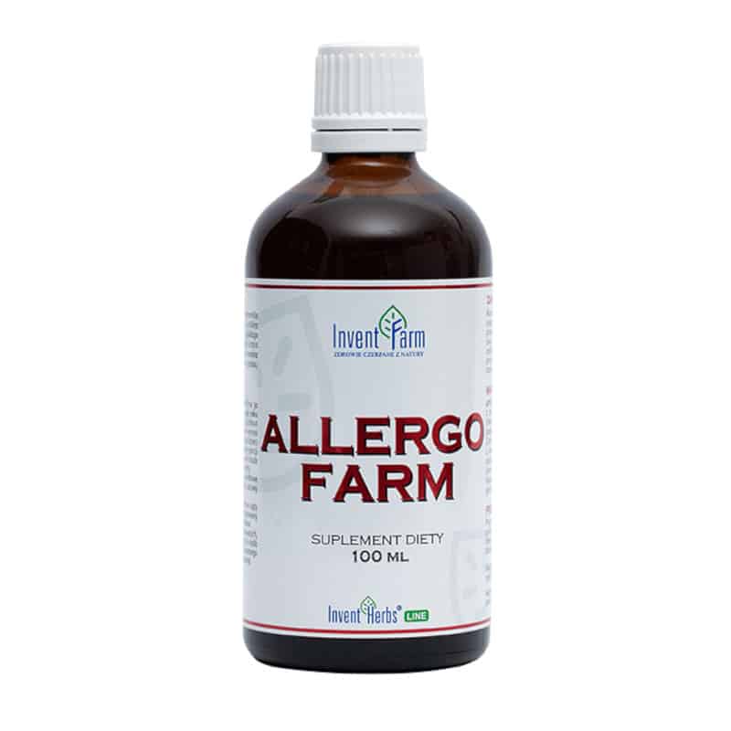 Allergo Farm Invent Farm - Wsparcie podczas alergii - 100 ml