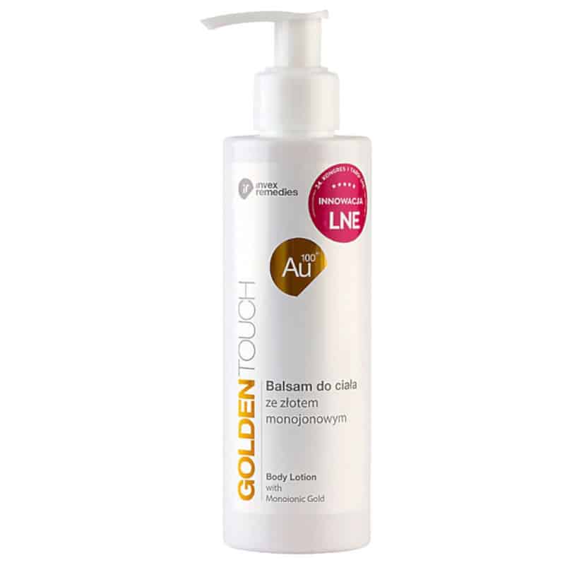 Balsam do ciała ze złotem monojonowym Au100 Invex Remedies - 200 ml