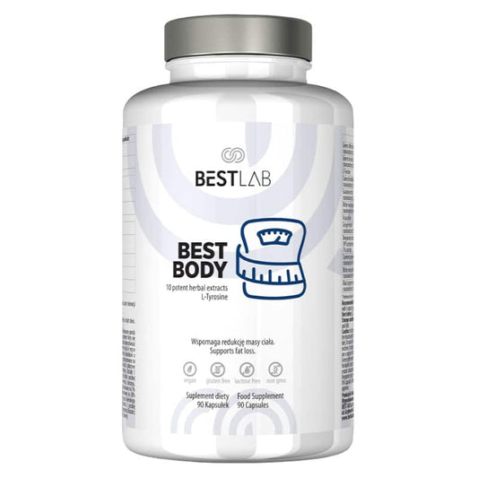 BestBody Best Lab – Wspomaga redukcję masy ciała – 90 kapsułek