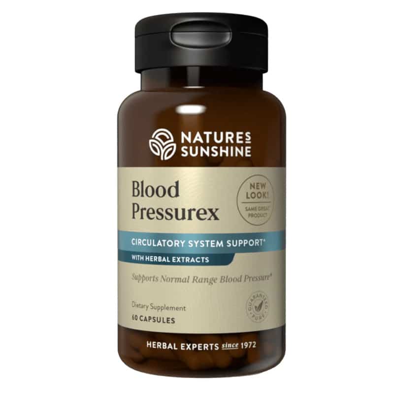 Blood Pressurex Nature's Sunshine - Wspiera serce i układ krążenia - 60 kapsułek