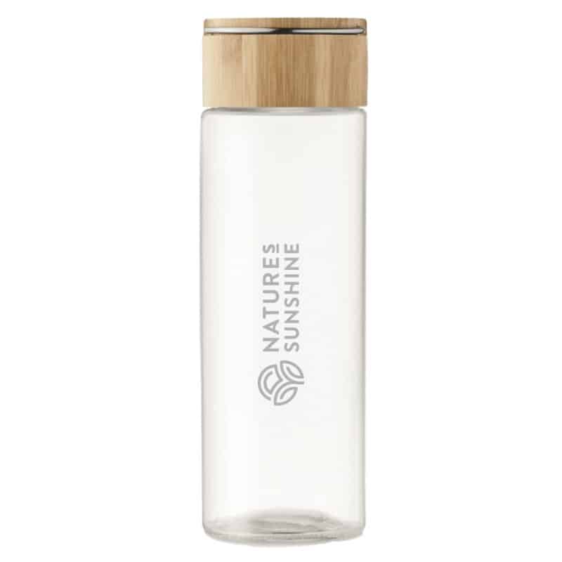 Butelka szklana z korkiem bambusowym Nature's Sunshine - 500 ml
