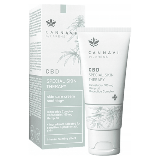 CBD Special skin therapy LARENS WellU - Krem do skóry wrażliwej z CBD - 30 ml