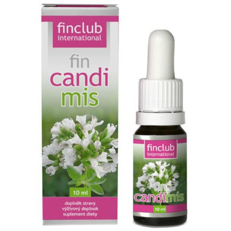 Candimis Finclub Olej z oregano - Pomoc dla układu trawiennego i odpornościowego - 10 ml