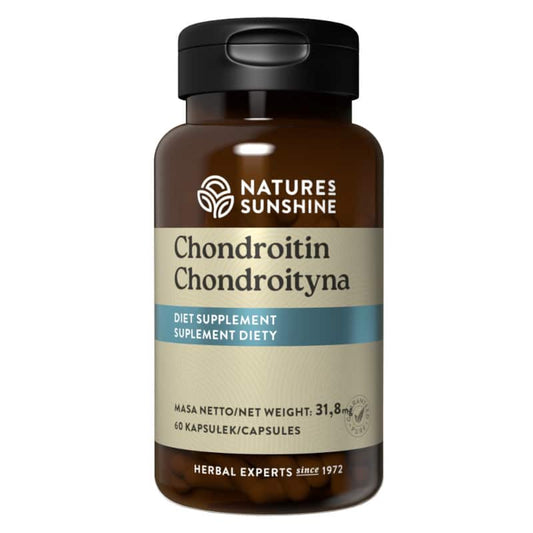 Chondroityna Nature's Sunshine - Wspomaga zdrowe stawy - 60 kapsułek