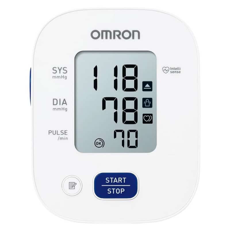 Ciśnieniomierz naramienny OMRON M2+ z mankietem 22-42 cm + dzienniczek