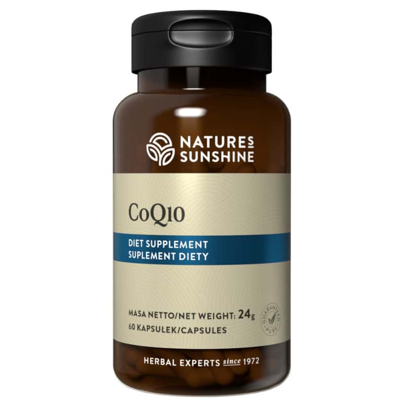 CoQ10 Nature's Sunshine - Koenzym Q10 Energia dla każdej komórki - 60 kapsułek