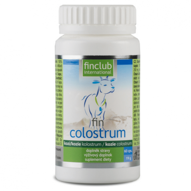 Colostrum Finclub - 100% colostrum (siara) kozy - 60 kapsułek