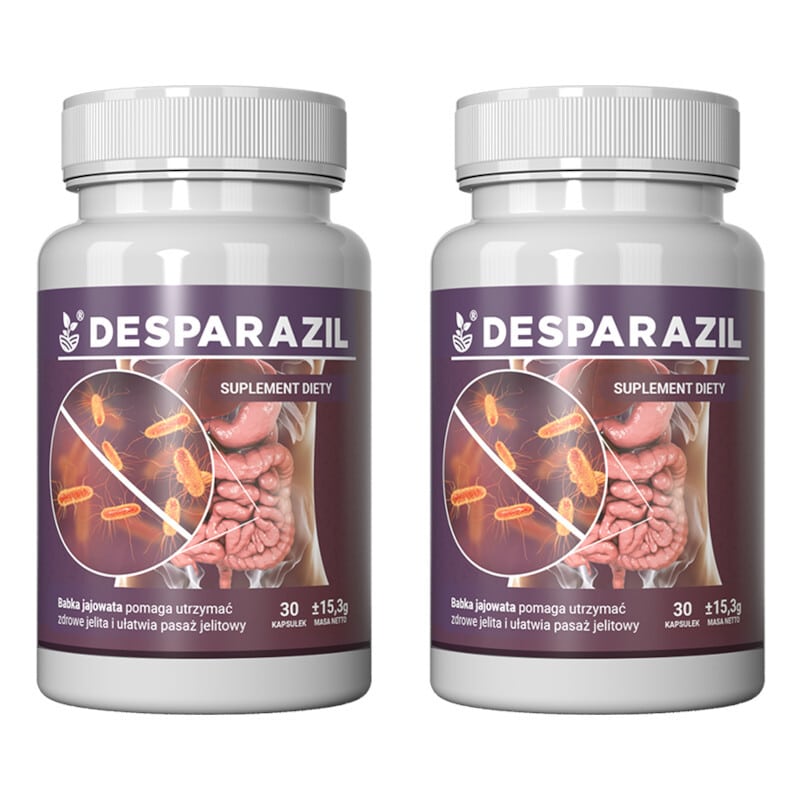 Desparazil - Wspomaga układ pokarmowy (Ilosc-opakowan: 3-opakowania)