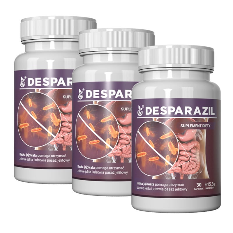 Desparazil - Wspomaga układ pokarmowy (Ilosc-opakowan: 2-opakowania)