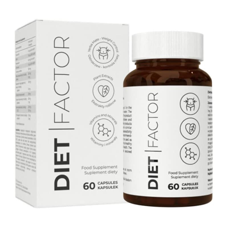 DIET FACTOR Wspomaga odchudzanie - 60 kapsułek