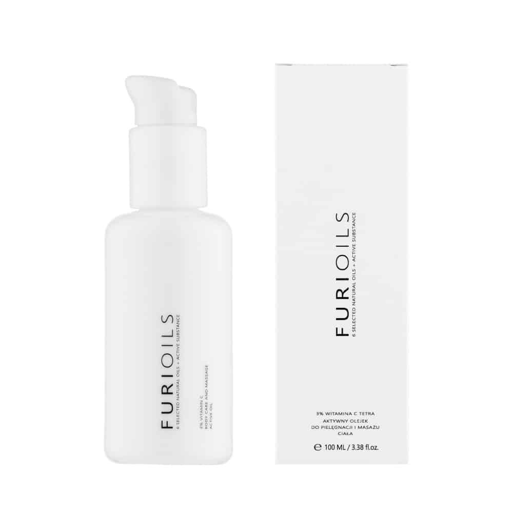 Furioils Active Oil 3% Vitamin C Tetra Liqpharm - Serum olejowe do pielęgnacji - 100 ml