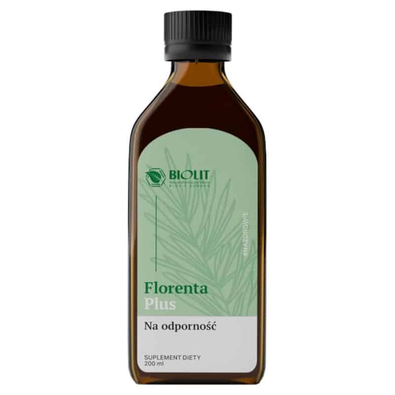 Florenta Plus Jodła biała BIOLIT - Wsparcie odporności z Gór Ałtaju - 200 ml