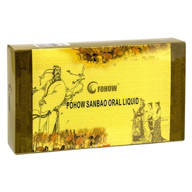 Fohow Sanbao Oral Liquid - Eliksir Trzy Klejnoty Feniks 4 x 30 ml