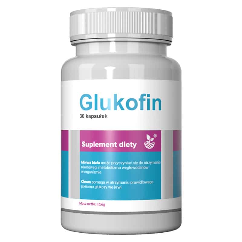 Glukofin - Wspiera prawidłowy metabolizm węglowodanów (Ilosc-opakowan: 3-opakowania)
