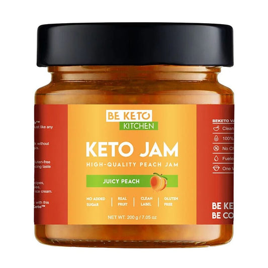 Keto Dżemy od Beketo - Smak bez Kompromisów i Minimalna Ilość Węglowodanów - 200 g (Smak: wisniowy)