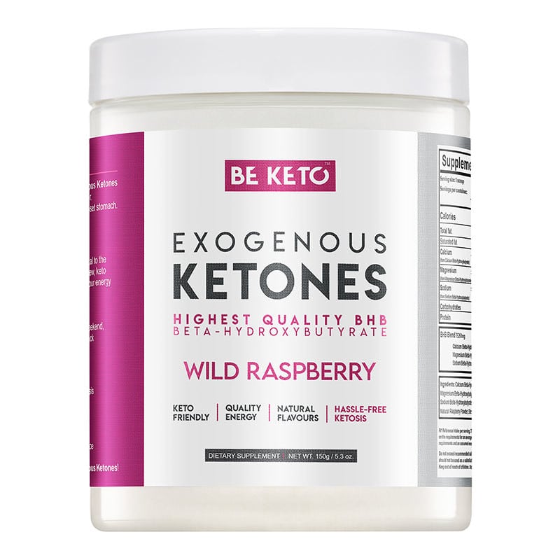 Ketony Egzogenne BeKeto w proszku 150 g - Różne smaki (Smak: tropikalne-mango)