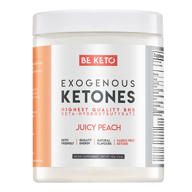 Ketony Egzogenne BeKeto w proszku 150 g - Różne smaki (Smak: dzika-malina)