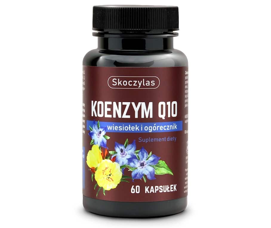 Koenzym Q10 wiesiołek i ogórecznik Skoczylas - 60 kapsułek
