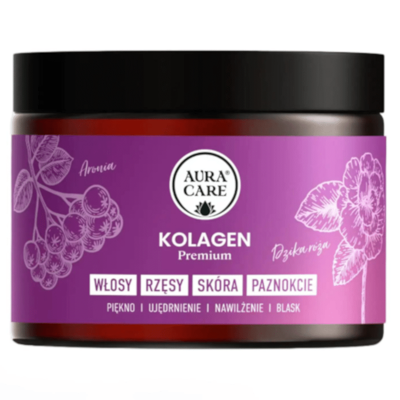 Kolagen Piękno Aura care - Wsparcie włosów, skóry i paznokci - 10 ml