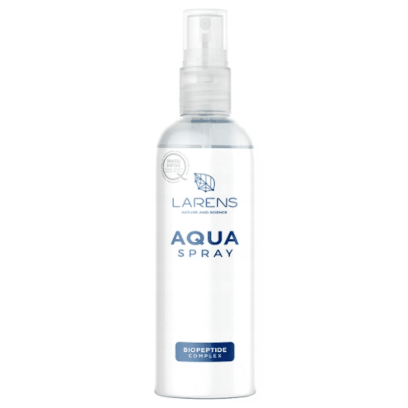 Aqua Spray LARENS WellU - Lekka nawilżająco-odświeżająca mgiełka peptydowa w sprayu - 100 ml 