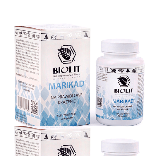 Marikad Biolit - Na prawidłowe krążenie - 90 kapsułek