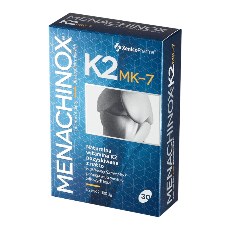 Menachinox K2 Xenico Pharma - Źródło naturalnej witaminy - 30 kapsułek