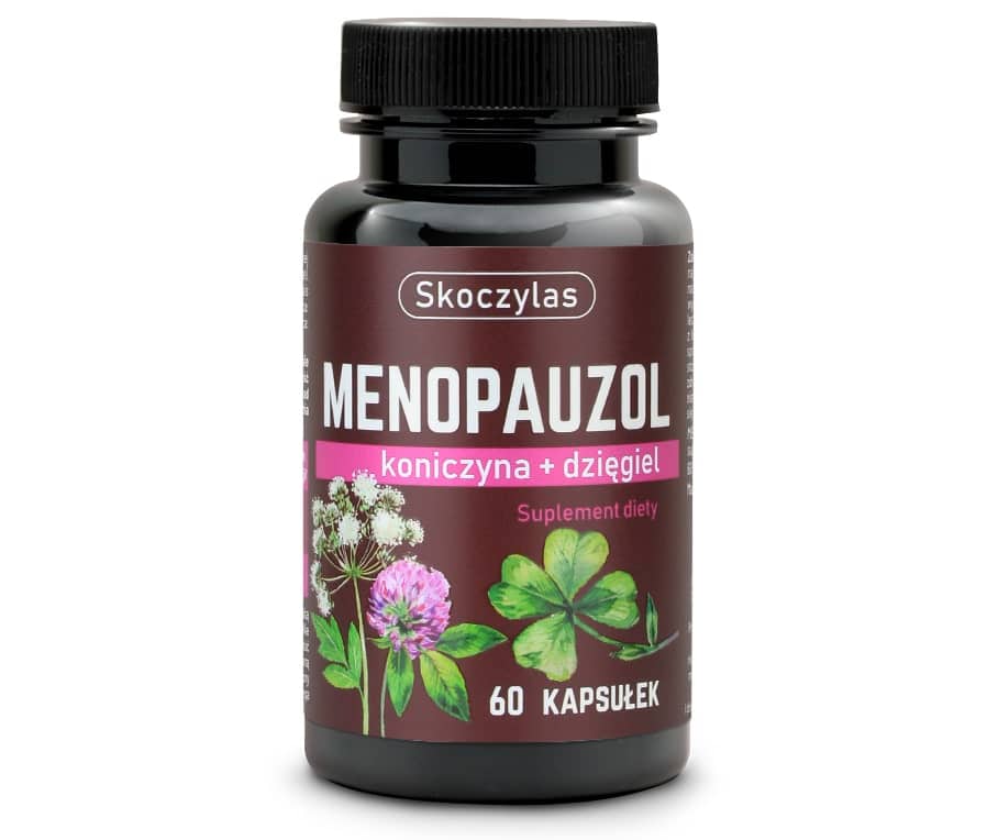 Menopauzol Koniczyna + dzięgiel Skoczylas - 60 kapsułek