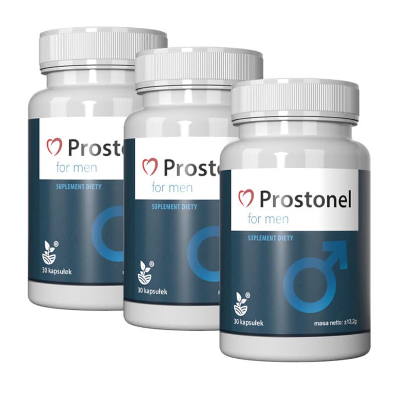 Prostonel for men - Wpływa na prawidłowe funkcjonowanie prostaty (Ilosc-opakowan: 3-opakowania)