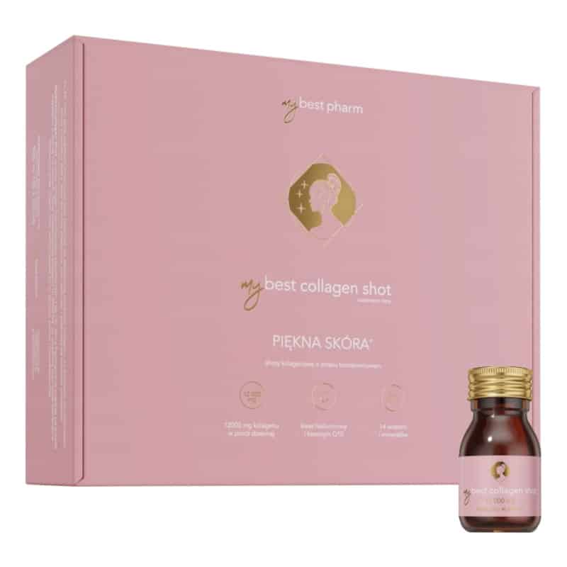 MyBest Collagen Shot MyBestPharm - 12000 mg kolagenu - 30 buteleczek