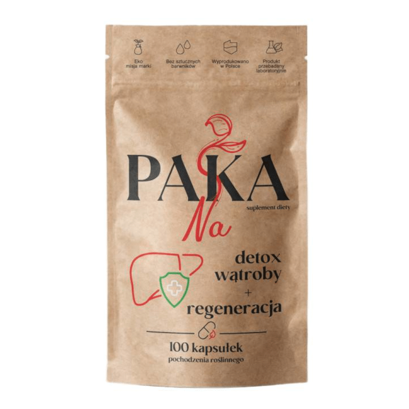 Na detox wątroby Paka Natury - Detoks i regeneracja - 100kapsułek