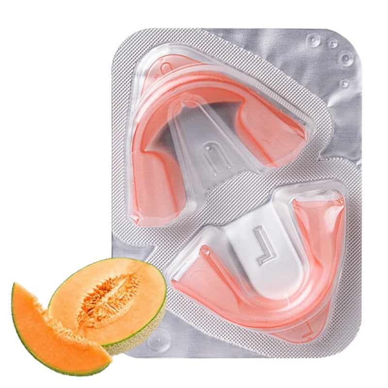Nakładki do wybielania zębów Opalescence GO 6% - jeden komplet (Smak: melon)