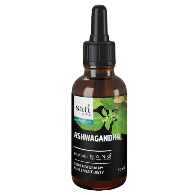 Nano Ashwagandha SATI Labs - Pomaga organizmowi radzić sobie ze stresem - 50 ml