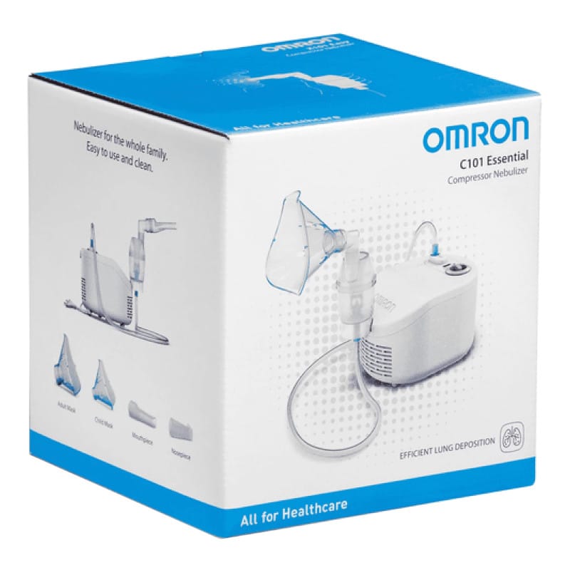Nebulizator kompresorowy Omron C101 Essential - Przeznaczony dla całej rodziny