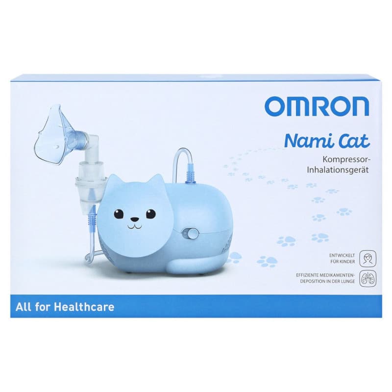 Nebulizator kompresorowy dla dzieci Omron Nami Cat - Kształt przyjazny dzieciom