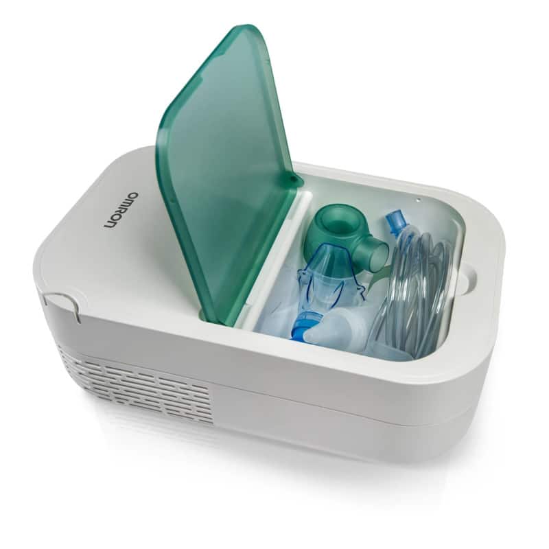 Nebulizator kompresorowy z aspiratorem do nosa 2 w 1 Omron DuoBaby NE-C301-E