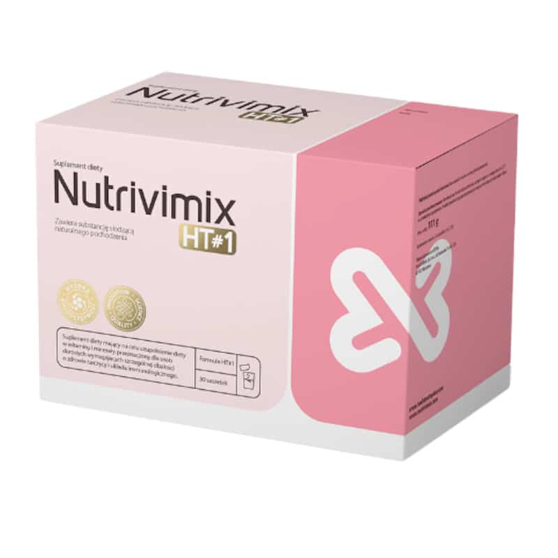 Nutrivimix HT#1 Wsparcie pracy tarczycy i gospodarki hormonalnej - 30 saszetek