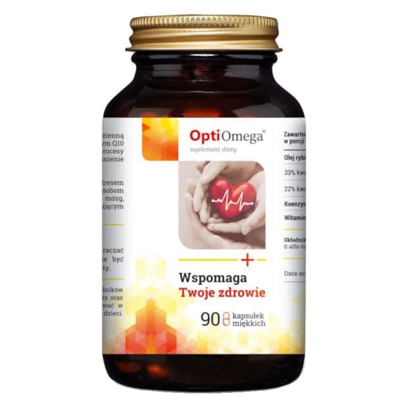 Opti Omega NaturDay – Wspomaga Twoje zdrowie – 90 kapsułek miękkich