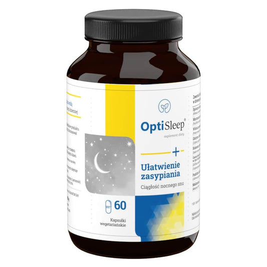 Opti Sleep NaturDay - Ułatwia zasypianie, wspomaga spokojny sen - 60 kapsułek
