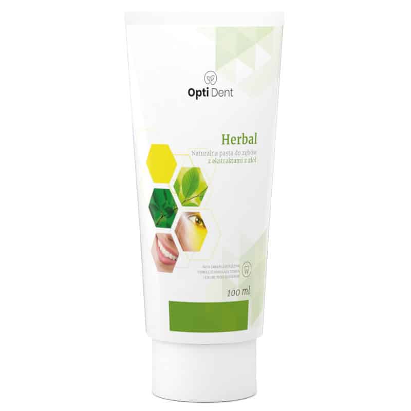 OptiDent Herbal NaturDay - Naturalna ziołowa pasta do zębów - 100 ml