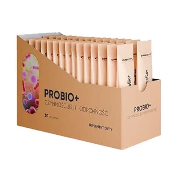 PROBIO+ Synbiotyk NaturDay - 18 wyselekcjonowanych bakterii probiotycznych - 30 saszetek