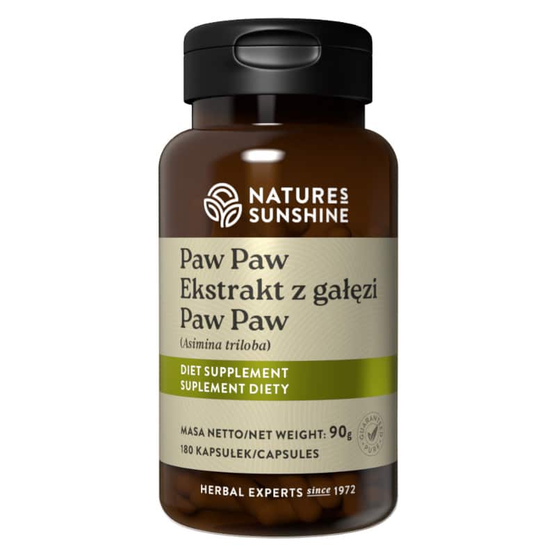 Paw Paw Nature's Sunshine - Wsparcie w trakcie choroby nowotworowej - 180 kapsułek