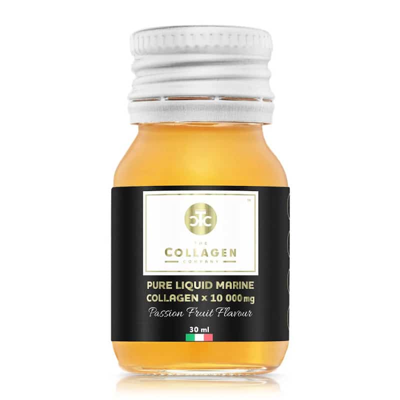 Płynny Kolagen Morski 10 000 mg o smaku Marakui The Collagen Company - 10 x 30 ml