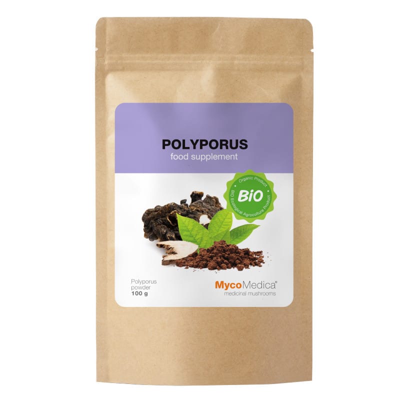Polyporus BIO MycoMedica Grzyby w proszku - Wspiera pęcherz moczowy - 100 g