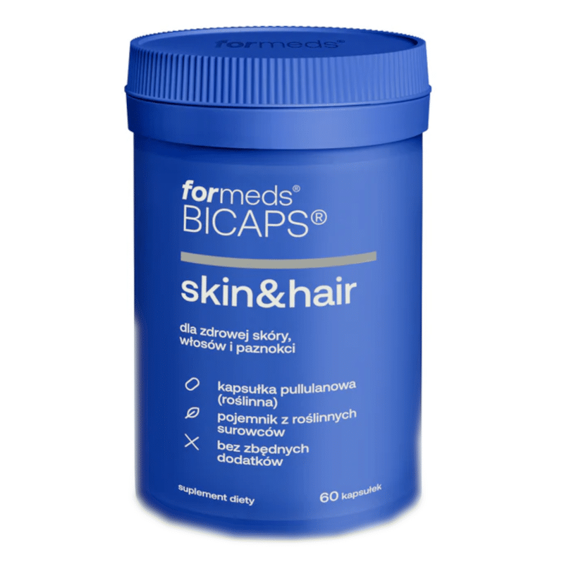 Skin & hair Formeds Bicaps - Dla zdrowej skóry, włosów i paznokci - 60 kapsułek
