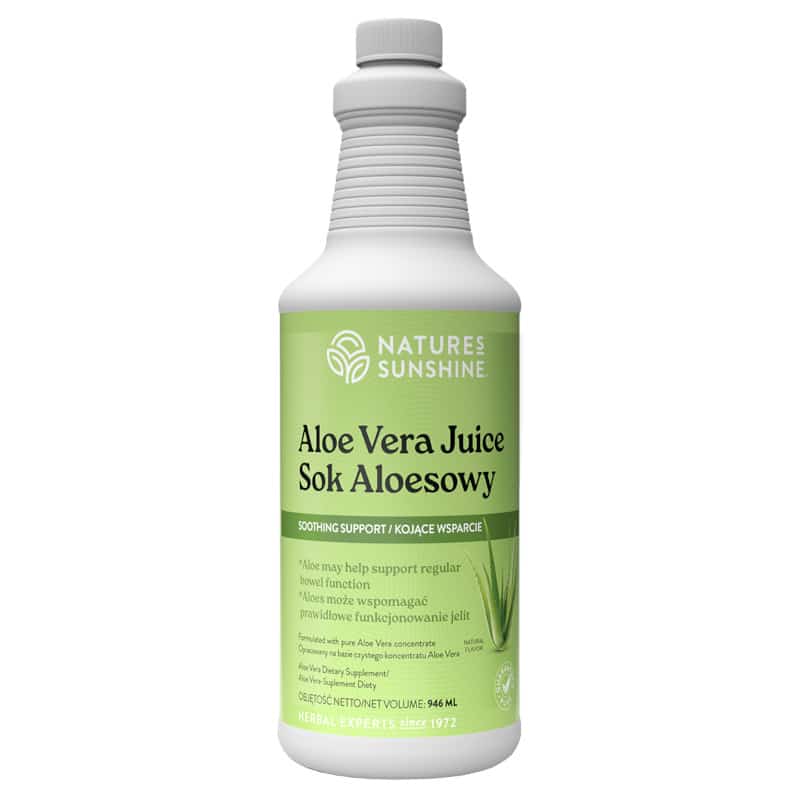 Sok Aloesowy Nature's Sunshine Wspomaga układ trawienny - 946 ml