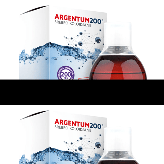 Srebro Koloidalne 200 ppm Argentum 200 Aura Herbals - 500 ml tonik