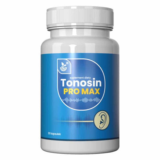 Tonosin Pro Max - Wsparcie przy problemach ze słuchem (Ilosc-opakowan: 2-opakowania)