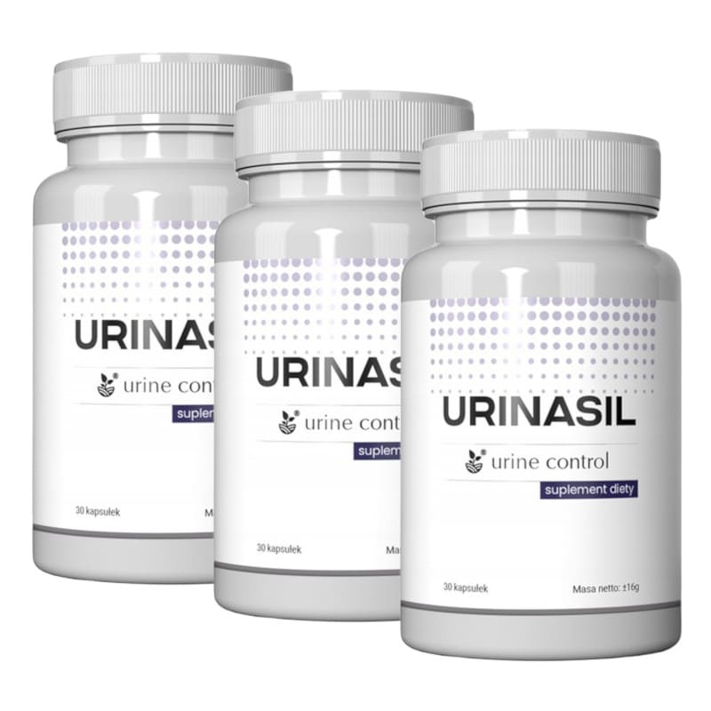 Urinasil Urine Control - Wsparcie układu moczowego (Ilosc-opakowan: 3-opakowania)